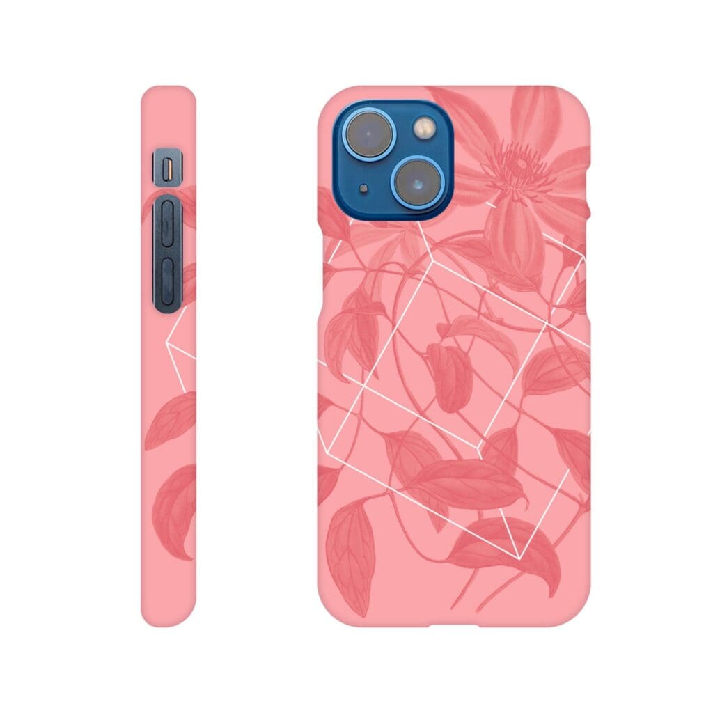 Floralies funda delgada rosa