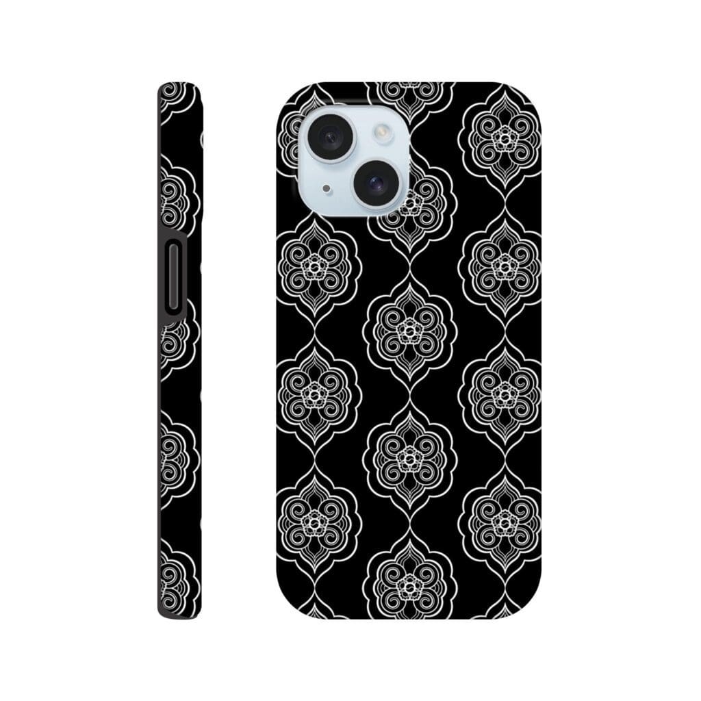 Ornaments cubierta resistente negra