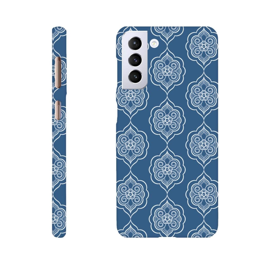 Ornaments blue Slim cover
