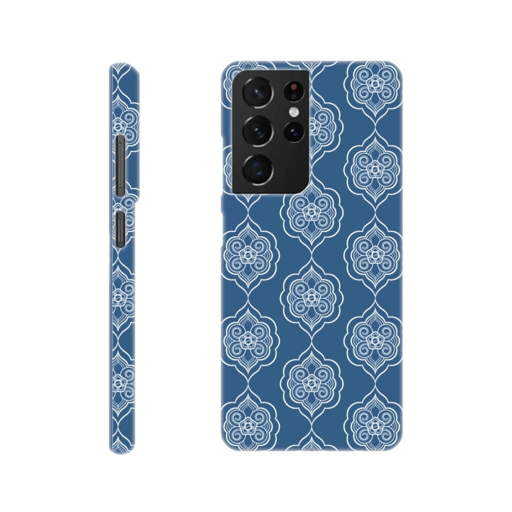 Ornaments blue Slim cover