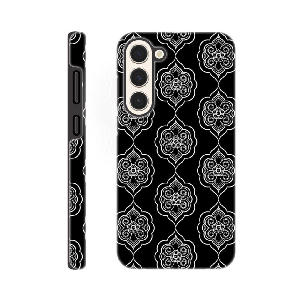 Ornaments cubierta resistente negra