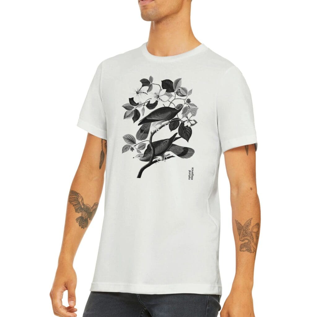 Flora&Fauna black T-shirt classic