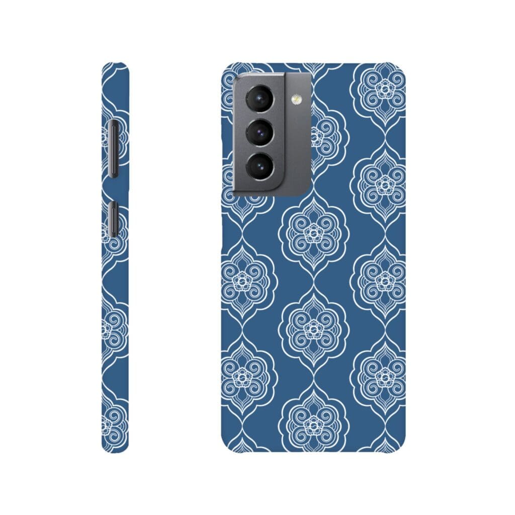 Ornaments blue Slim cover