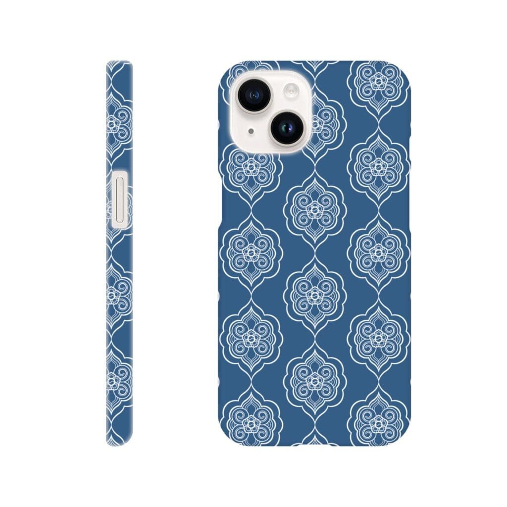 Ornaments blue Slim cover