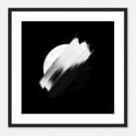 Brushstroke CB Art Print Enmarcado