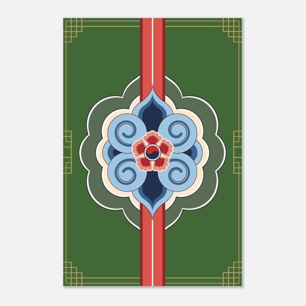 Ornaments forest Art Print Premium Paper