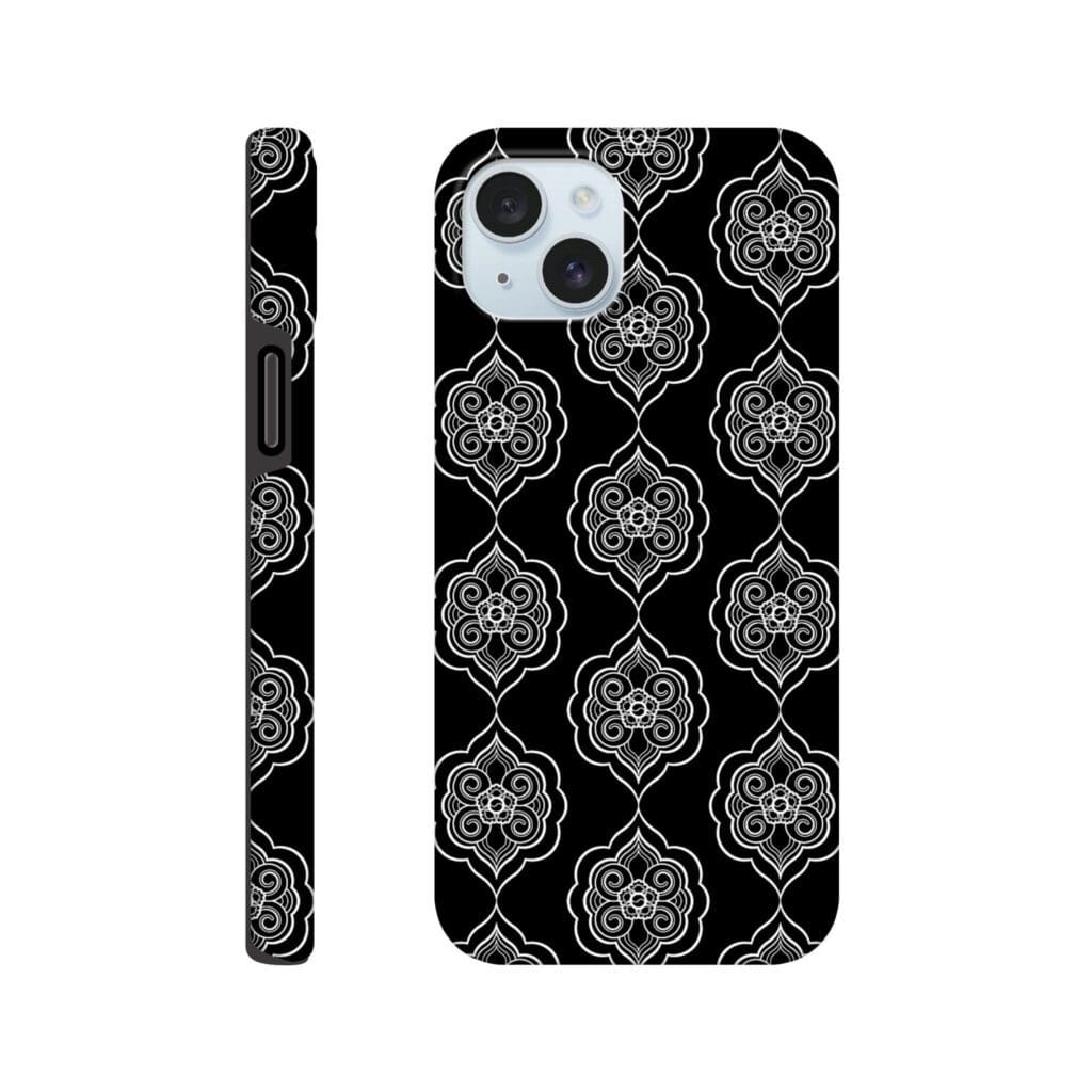 Ornaments cubierta resistente negra