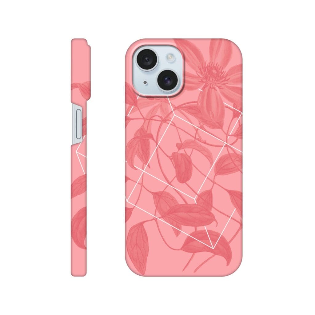 Floralies funda delgada rosa