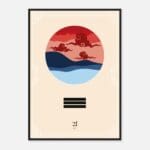 Elements air Art Print Framed