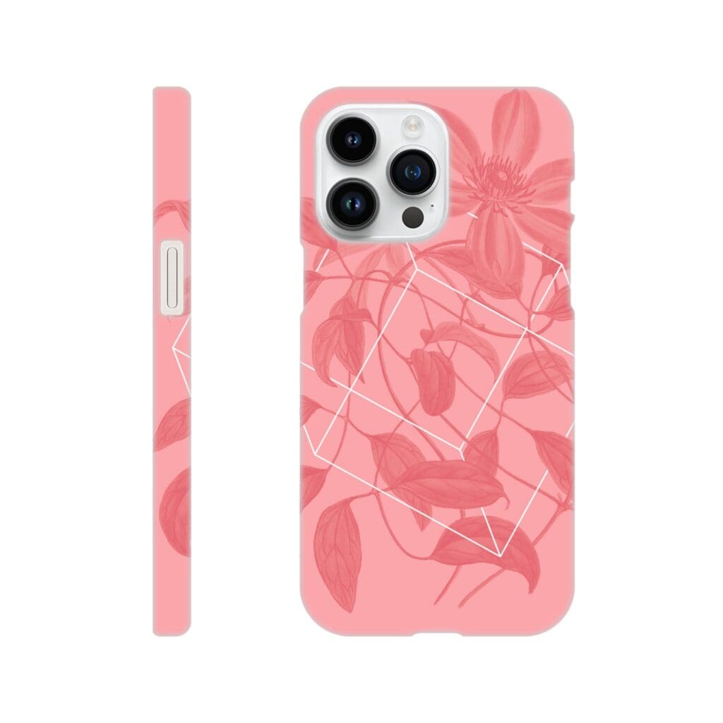 Floralies funda delgada rosa