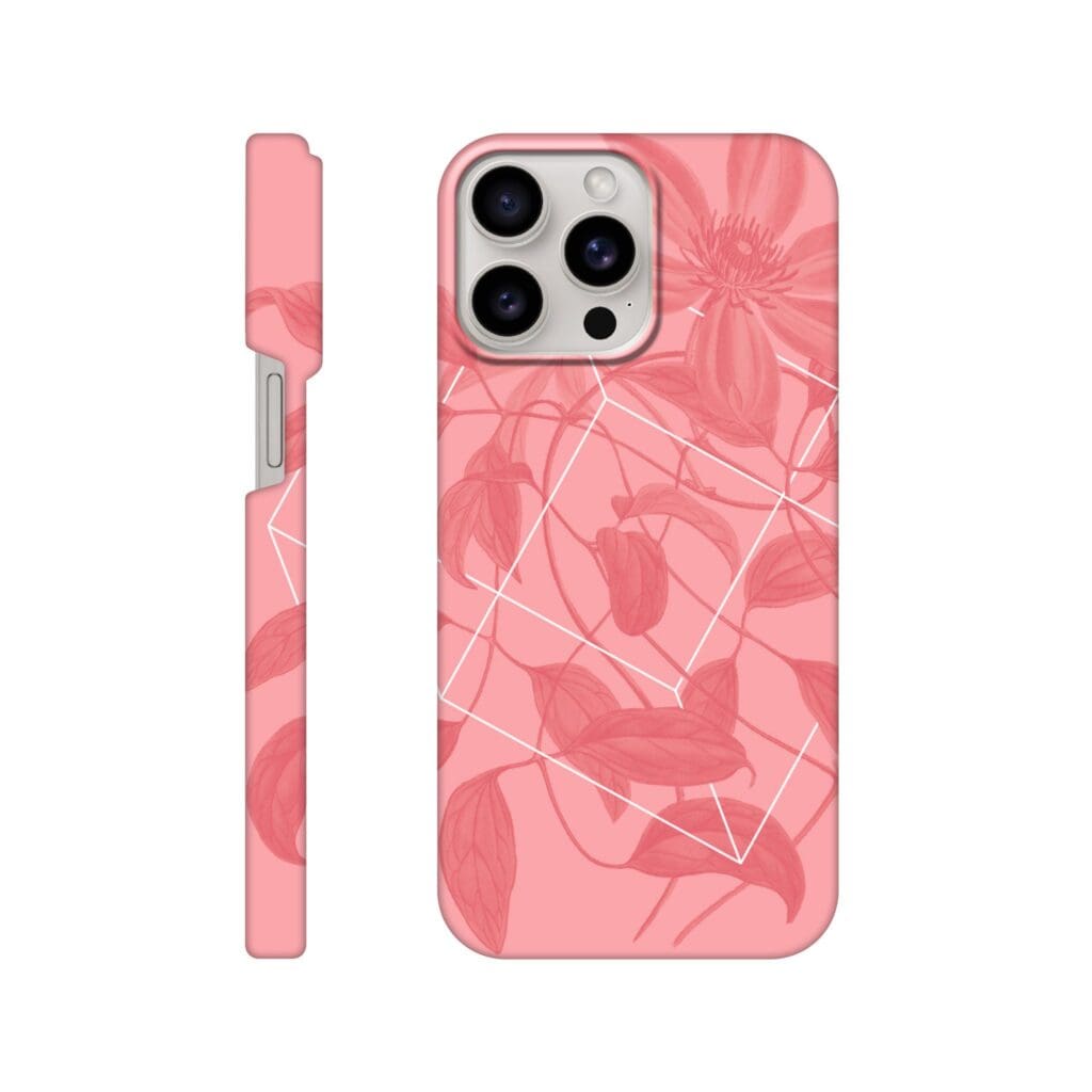 Floralies funda delgada rosa