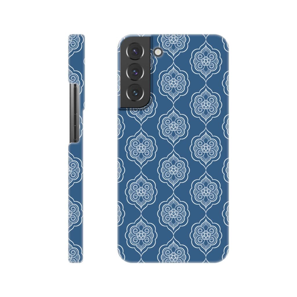 Ornaments blue Slim cover