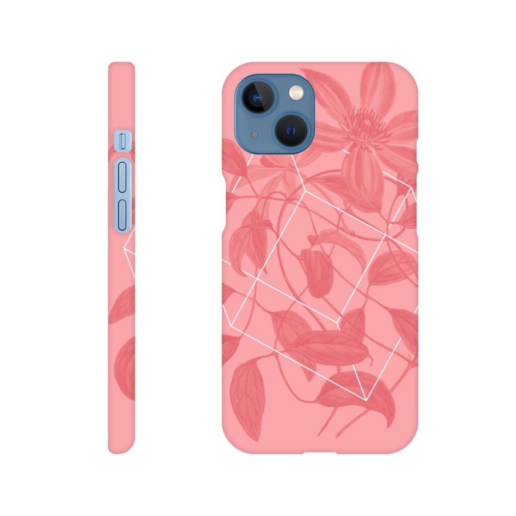 Floralies funda delgada rosa