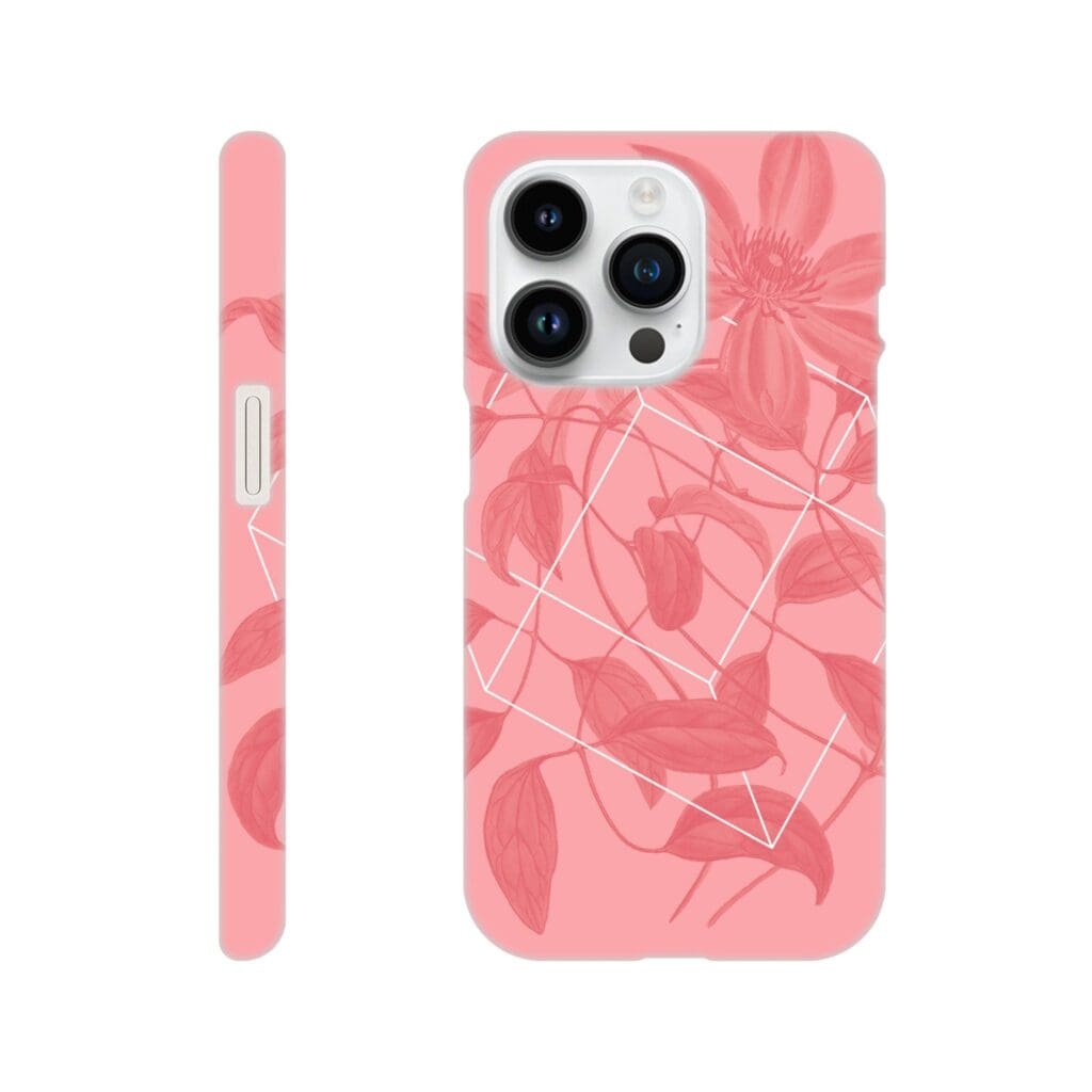 Floralies funda delgada rosa