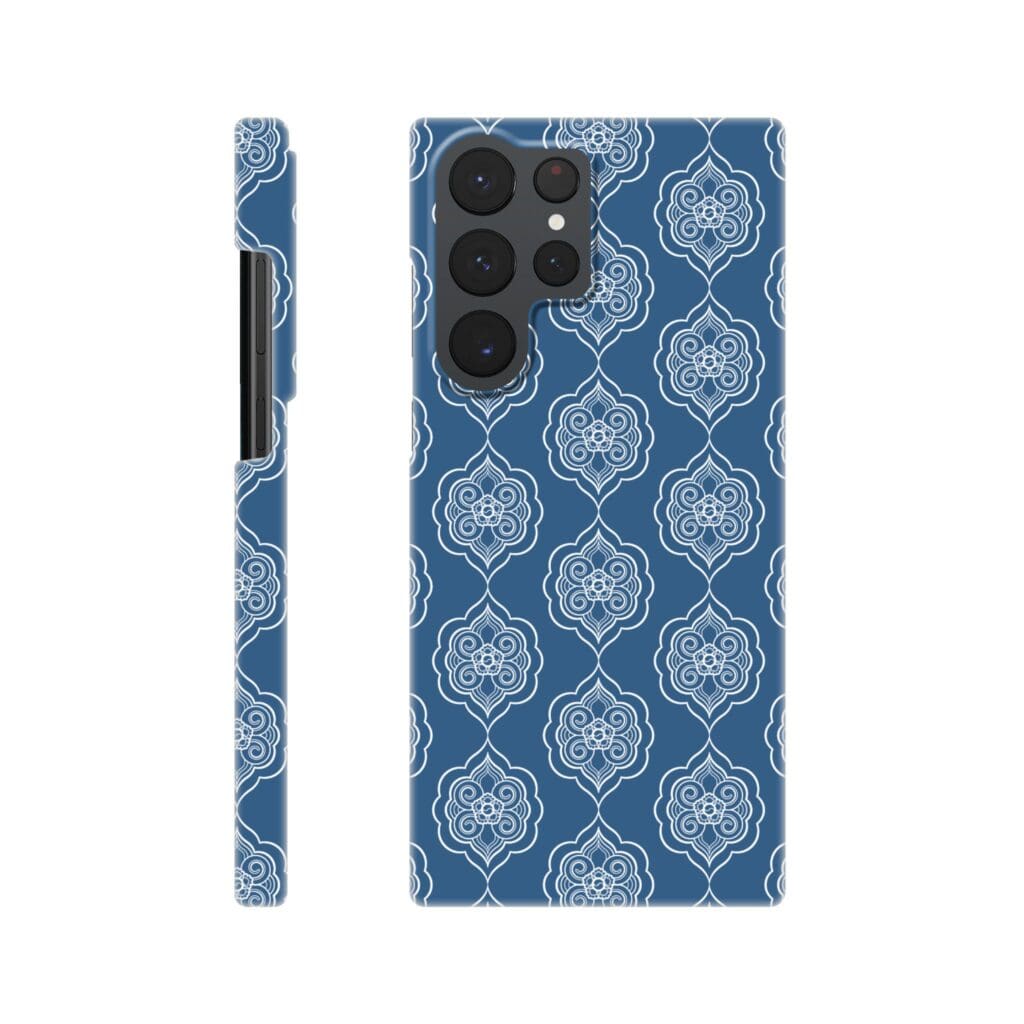 Ornaments blue Slim cover