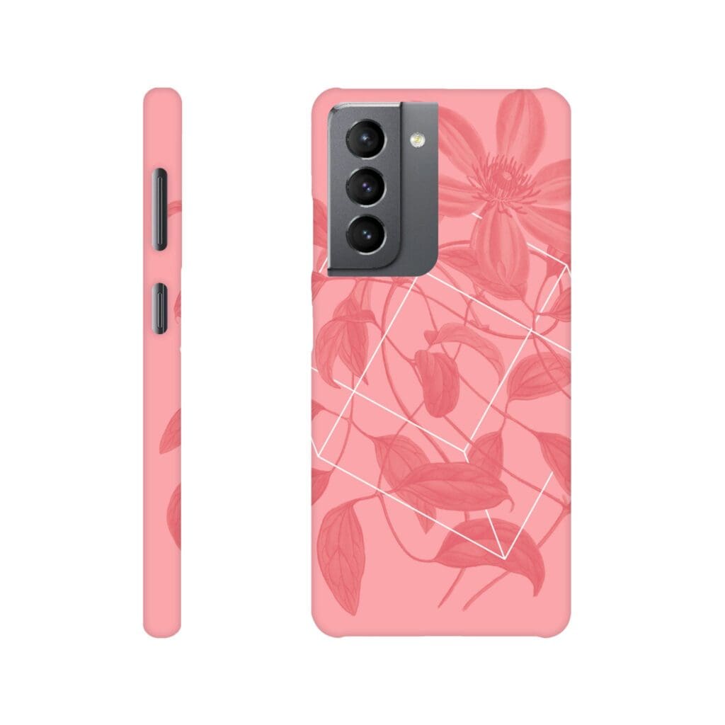Floralies funda delgada rosa
