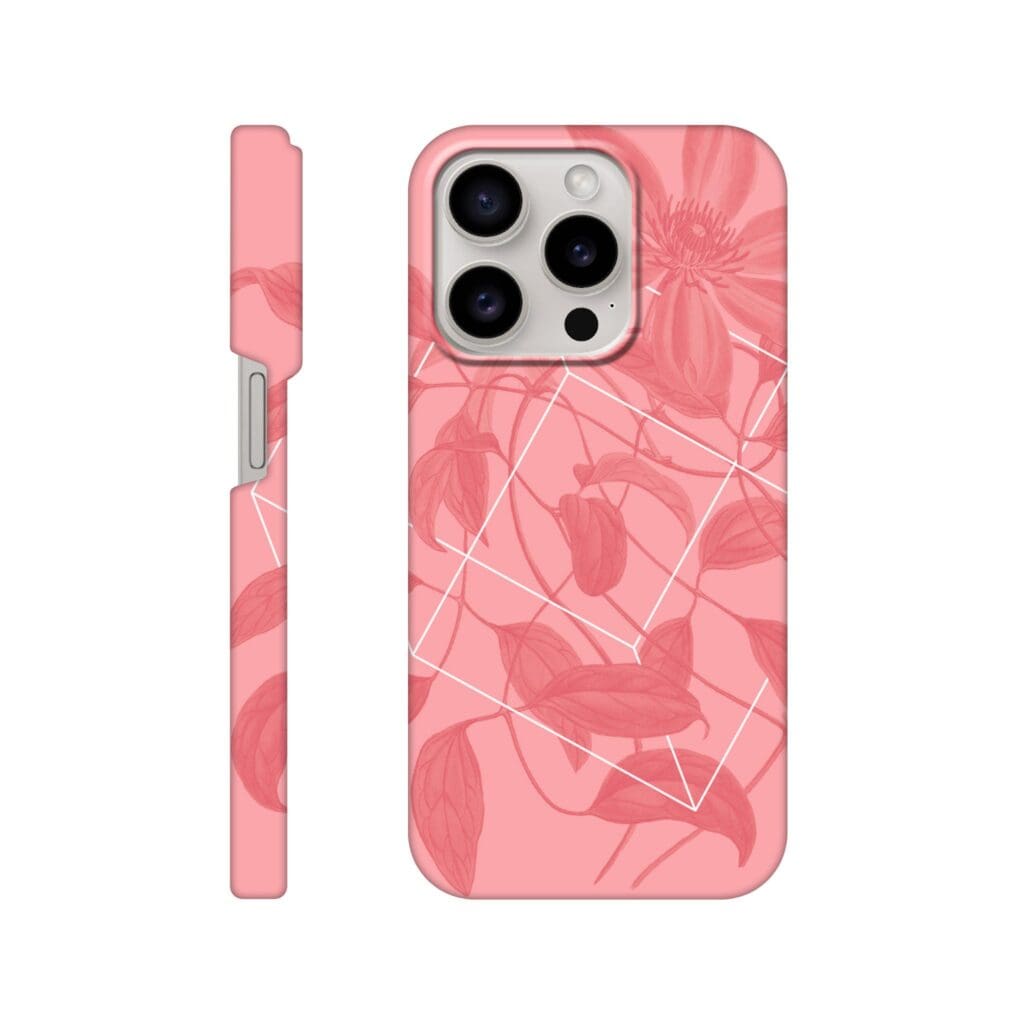 Floralies funda delgada rosa