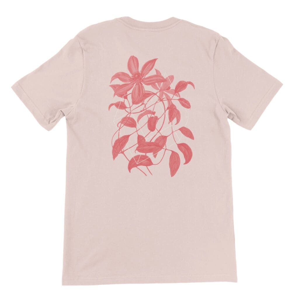 Floralies pink premium t-shirt