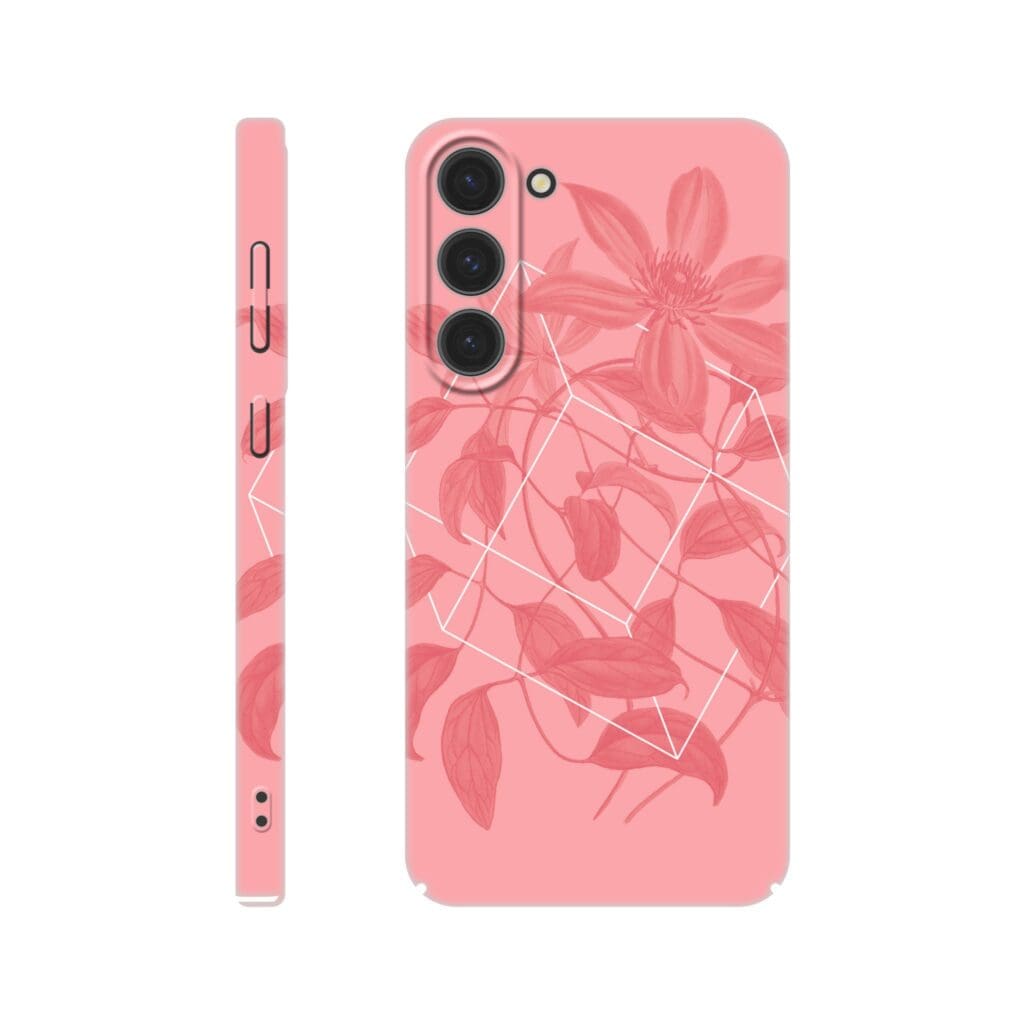 Floralies funda delgada rosa