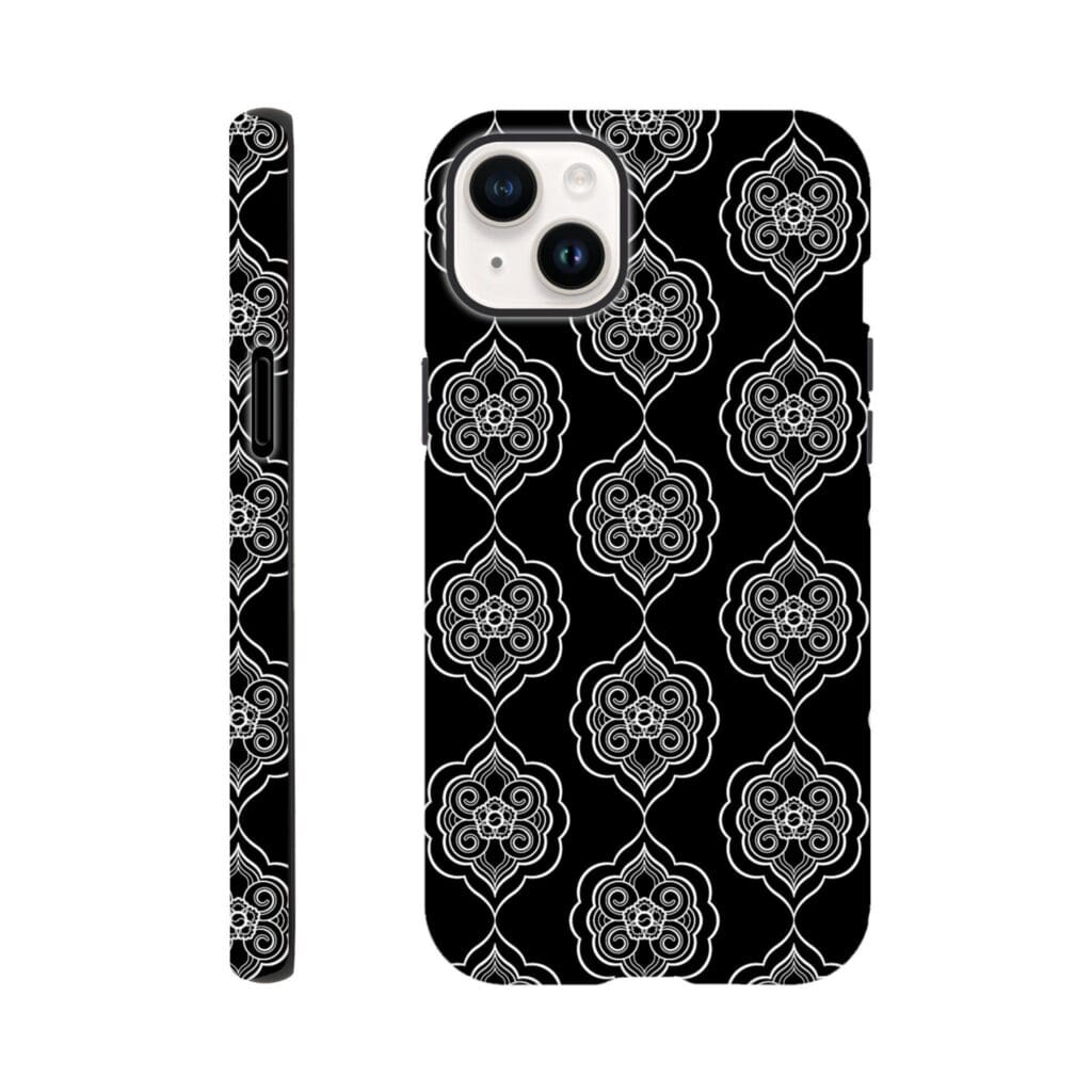 Ornaments cubierta resistente negra