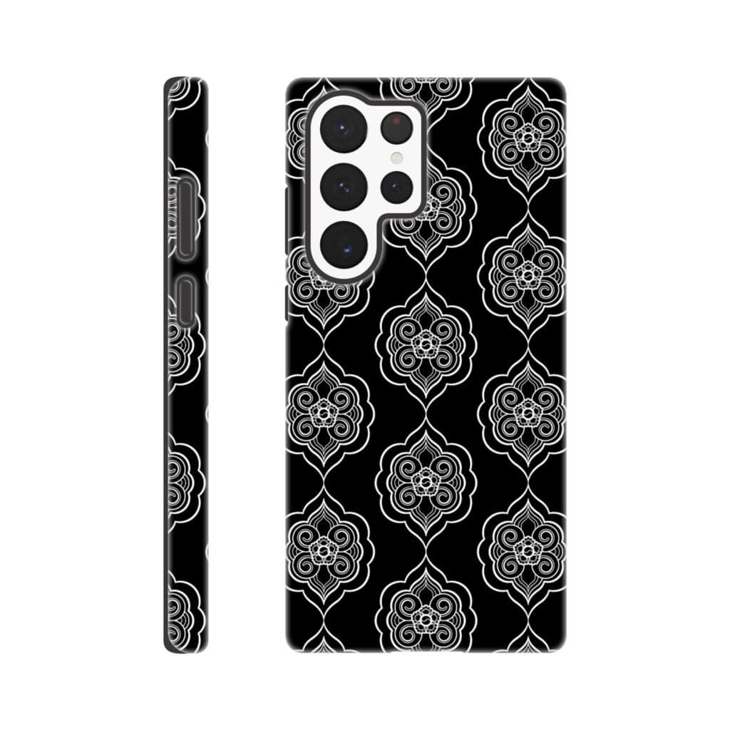 Ornaments cubierta resistente negra