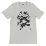 Flora&Fauna black T-shirt premium