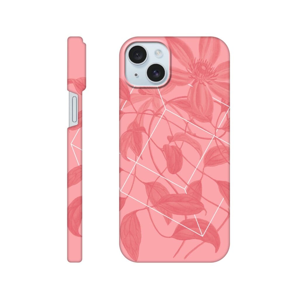 Floralies funda delgada rosa