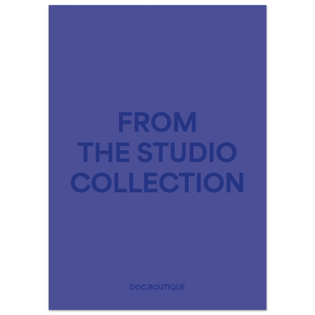 From the studio collection coloured Art Print Carta Premium