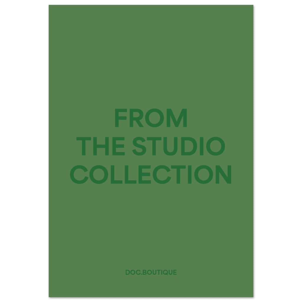 From the studio collection coloured Art Print Carta Premium