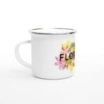 Floralies Taza esmaltada