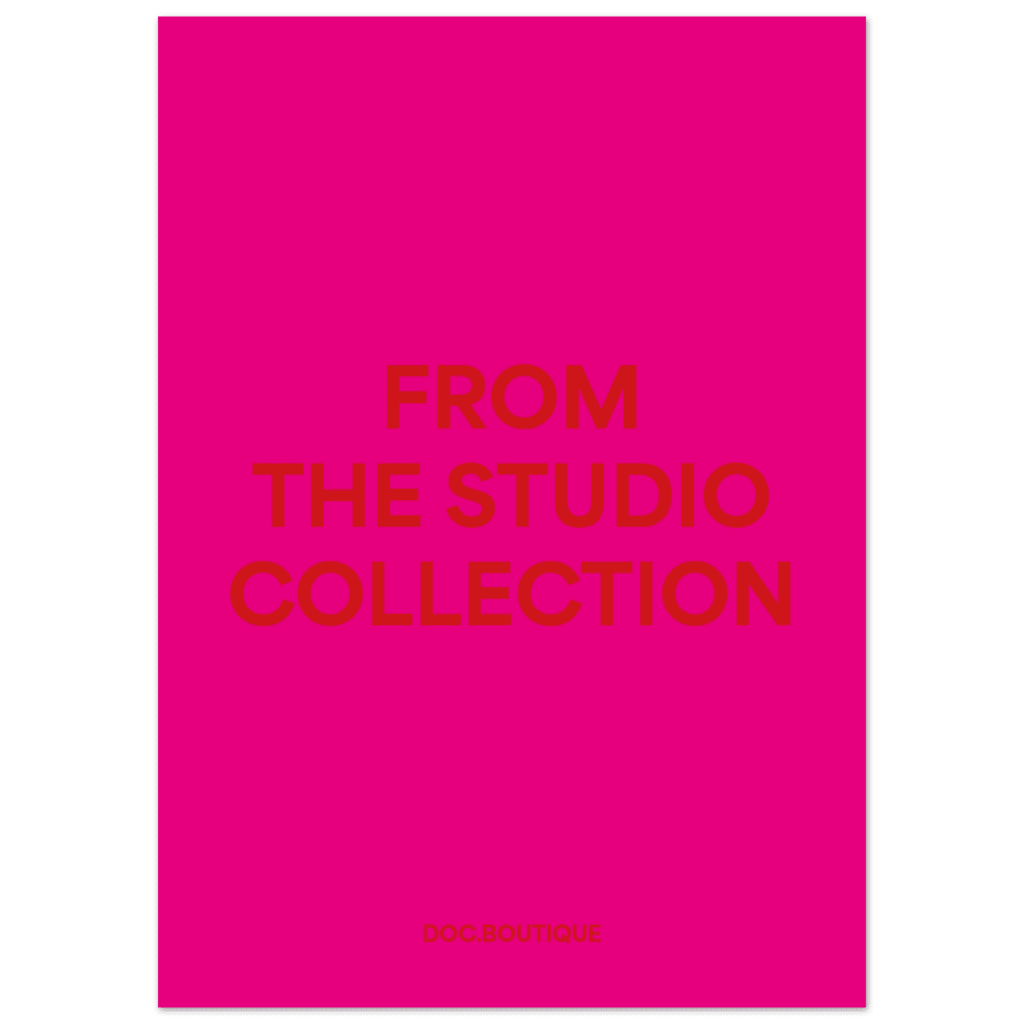 From the studio collection coloured Art Print Carta Premium