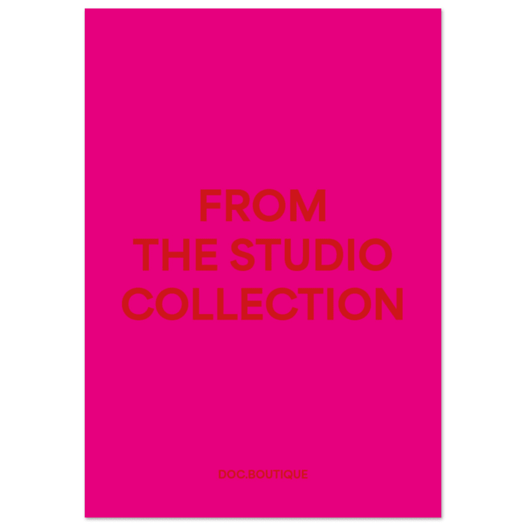 From the studio collection coloured Art Print Carta Premium