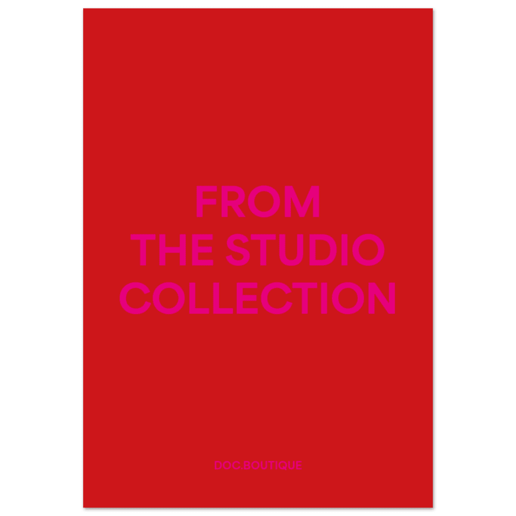 From the studio collection coloured Art Print Carta Premium