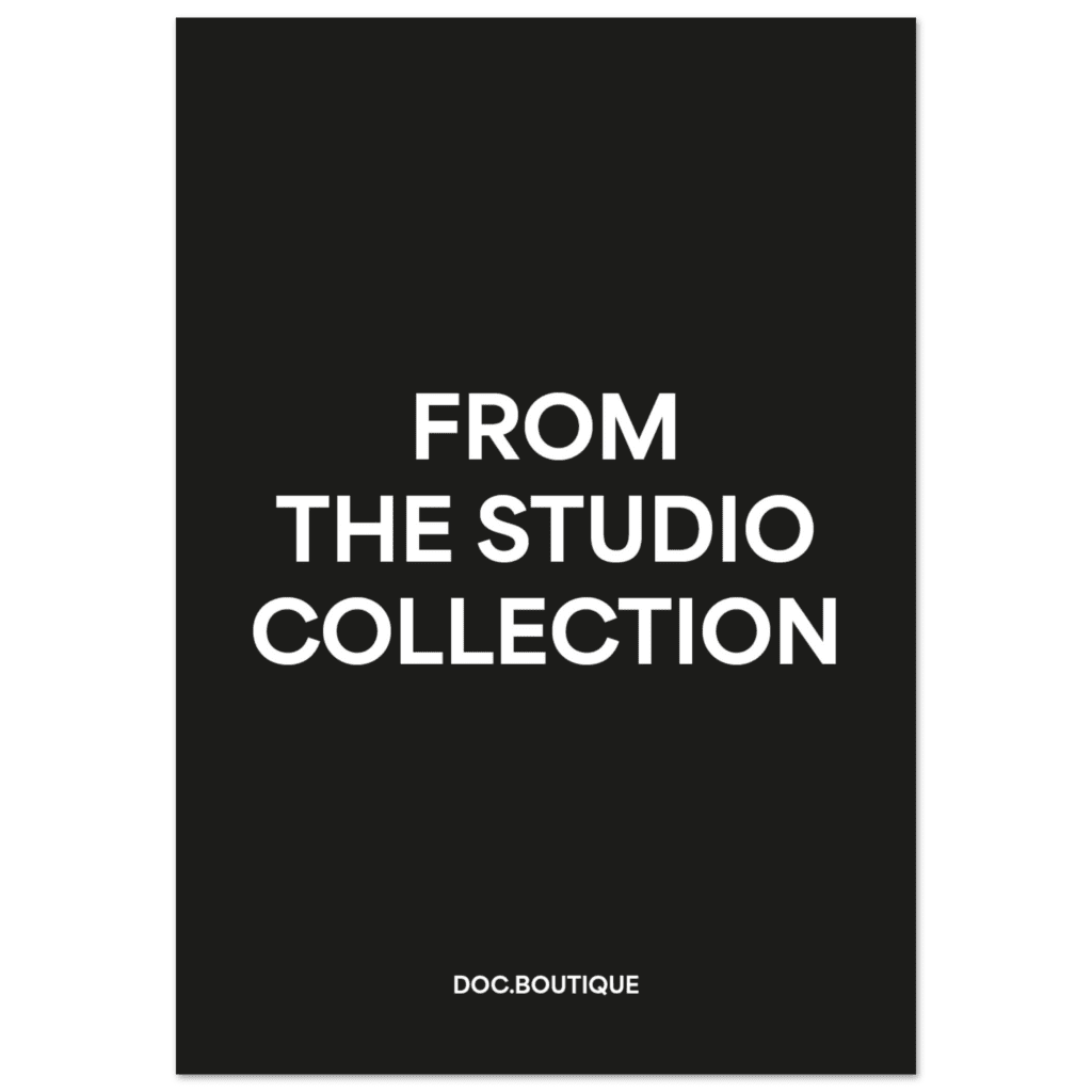 From the studio collection coloured Art Print Carta Premium