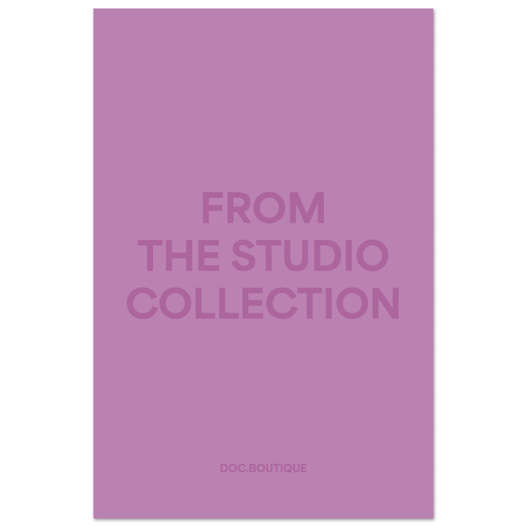 From the studio collection coloured Art Print Carta Premium