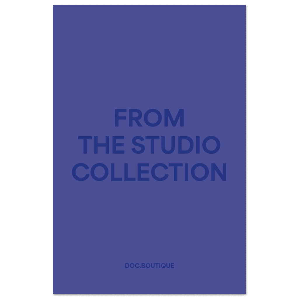 From the studio collection coloured Art Print Carta Premium