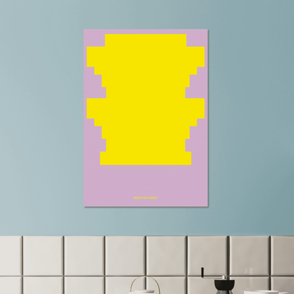 GEOMETRIC 3 ART PRINT CARTA PREMIUM