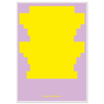 GEOMETRIC 3 ART PRINT FRAMED