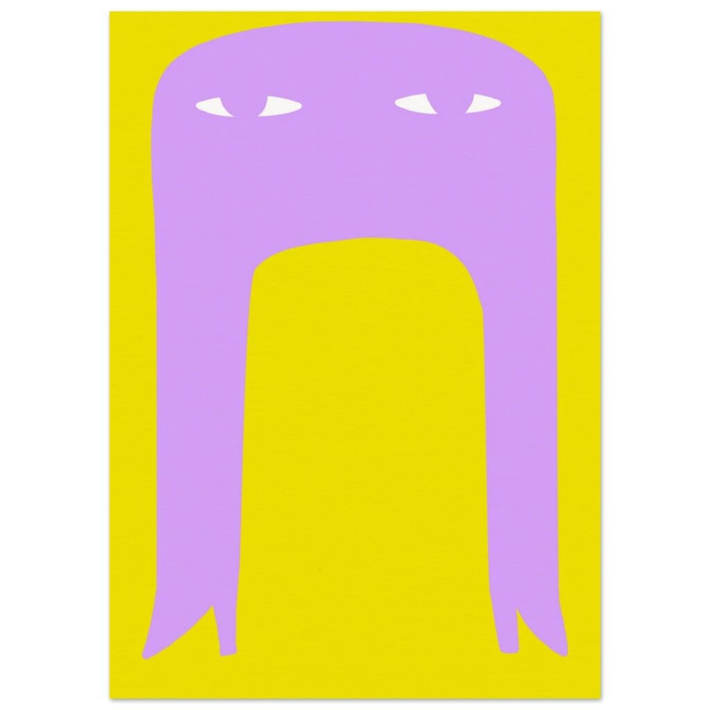 EYES 3 ART PRINT CARTA PREMIUM