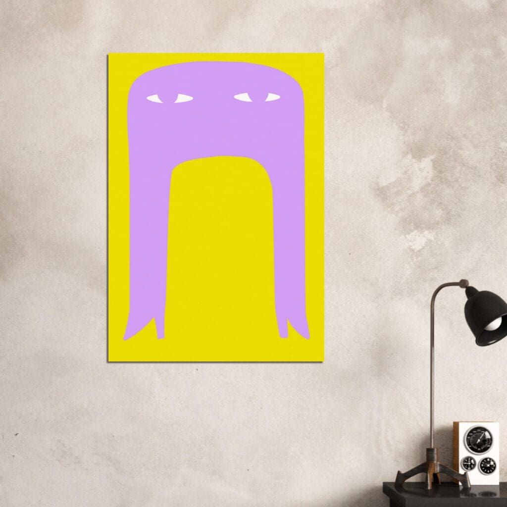 EYES 3 ART PRINT CARTA PREMIUM