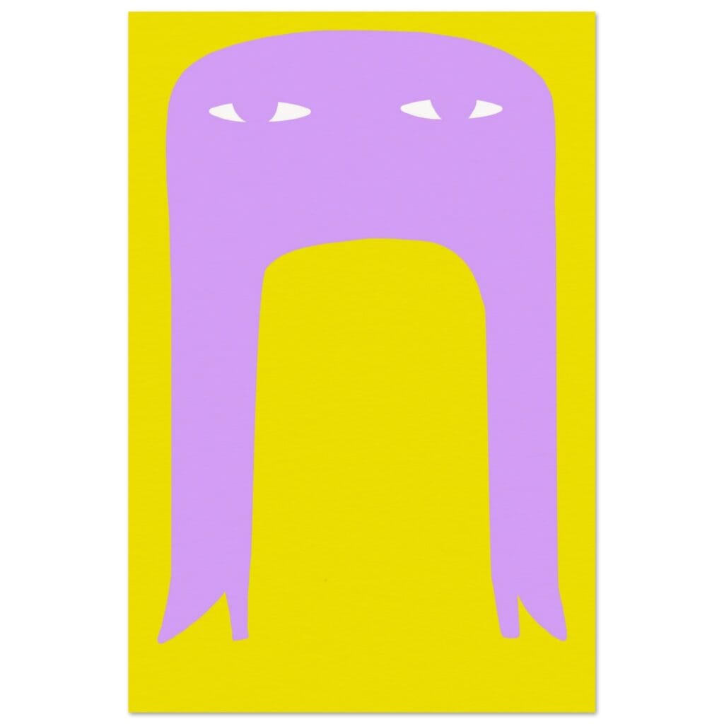 EYES 3 ART PRINT CARTA PREMIUM