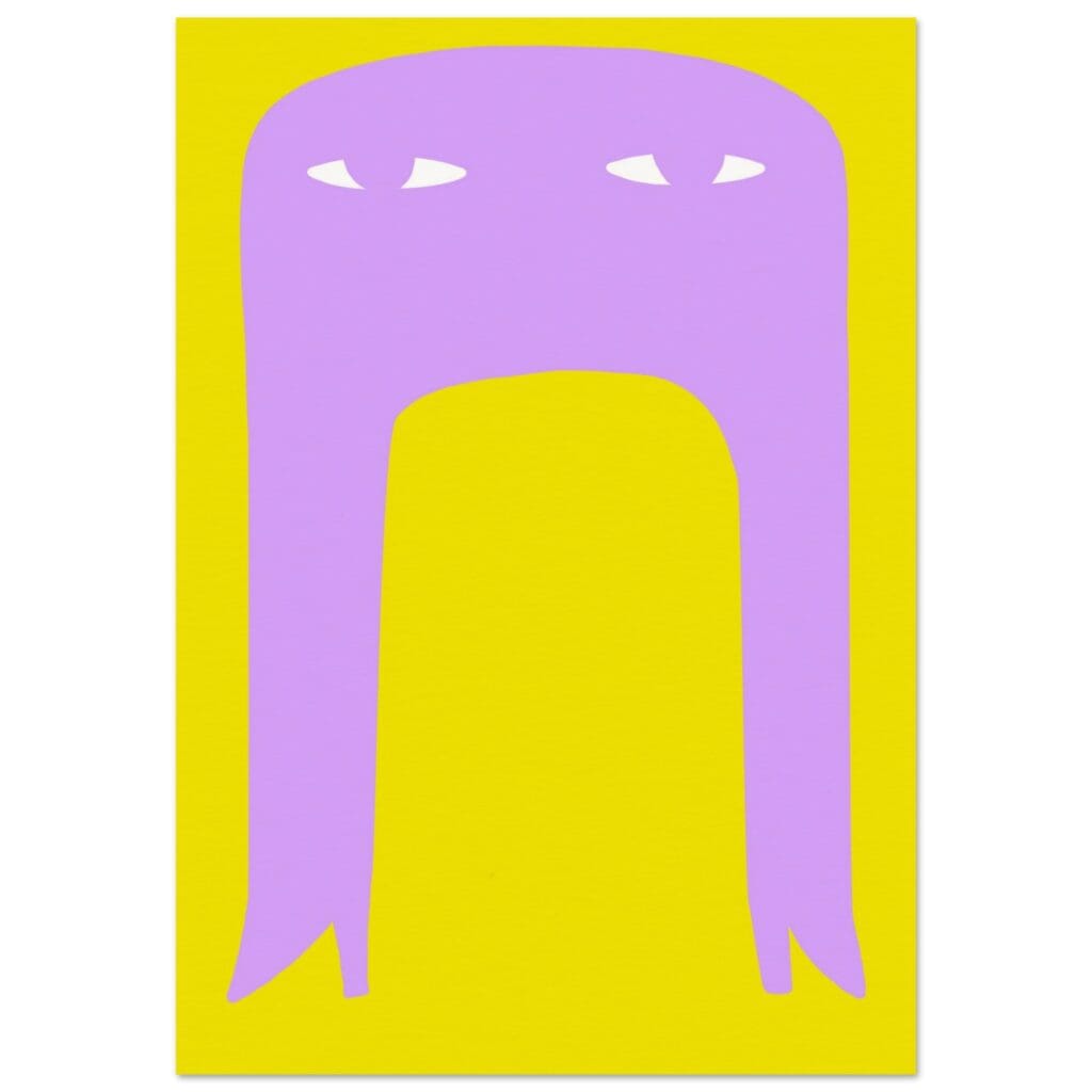 EYES 3 ART PRINT CARTA PREMIUM