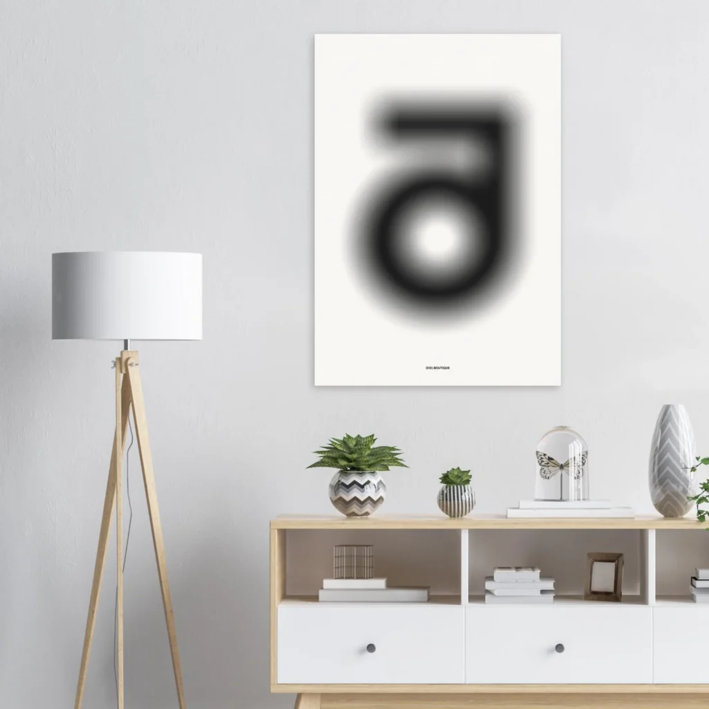 BLURRY 4 ART PRINT PREMIUM CARD