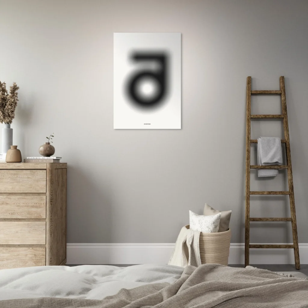 BLURRY 4 ART PRINT PREMIUM CARD